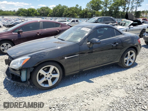 2014 Mercedes-Benz SLK-Class SLK 250 with VIN WDDPK4HA0EF075367, listed as a Copart auction lot 62436164 with 74,947 mi miles and Salvage Title. Bid and sale history available at carsss.com. Image 1.