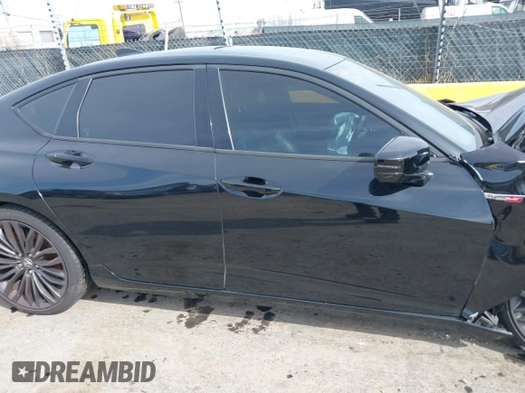 2021 Acura TLX Type S with VIN 19UUB7F04MA000077, listed as a IAAI auction lot 41615568 with 38,707 mi miles. Bid and sale history available at carsss.com. Image 14.