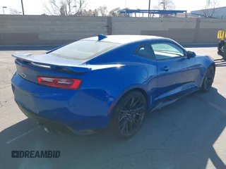 2018 Chevrolet Camaro ZL1 with VIN 1G1FK1R6XJ0122327, listed as a IAAI auction lot 41539334 with 26,178 mi miles and . Bid and sale history available at DreamBid. Image 4.