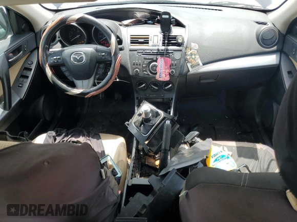 2012 Mazda 3 i Touring with VIN JM1BL1V79C1700075, listed as a Copart auction lot 59556135 with 131,600 mi miles and Clean title. Bid and sale history available at DreamBid. Image 8.