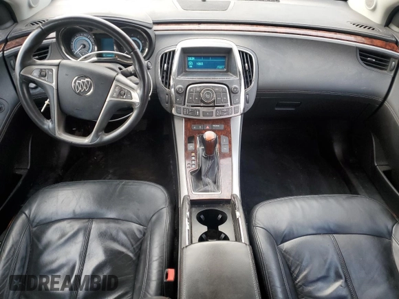 2011 Buick LaCrosse CXL with VIN 1G4GC5EC0BF350956, listed as a Copart auction lot 46986115 with 140,848 mi miles and Salvage Title. Bid and sale history available at carsss.com. Image 8.
