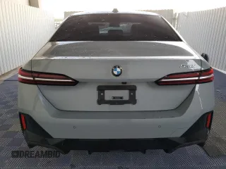2025 BMW 5 Series 530i with VIN WBA43FJ02SCT64297, listed as a Copart auction lot 80742784 with 956 mi miles and Clean Title. Bid and sale history available at carsss.com. Image 6.