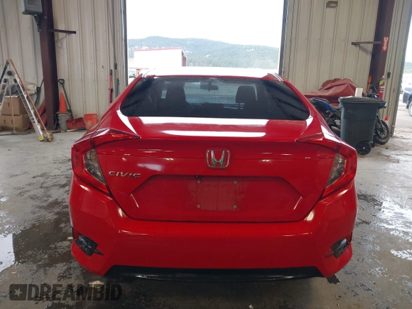 2017 Honda Civic Sedan LX with VIN 2HGFC2F52HH500086, listed as a IAAI auction lot 41831351 with 91,851 mi miles. Bid and sale history available at carsss.com. Image 16.
