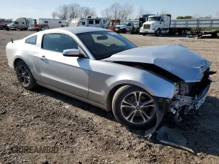 2014 Ford Mustang V6 with VIN 1ZVBP8AM9E5304648, listed as a Copart auction lot 46742145 with 108,214 mi miles and Salvage Title. Bid and sale history available at DreamBid. Image 4.