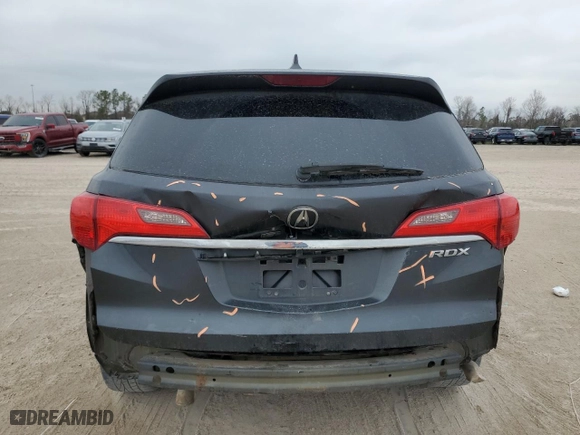 2013 Acura RDX with VIN 5J8TB3H31DL007844, listed as a Copart auction lot 45999835 with 125,467 mi miles and Salvage Title. Bid and sale history available at carsss.com. Image 6.