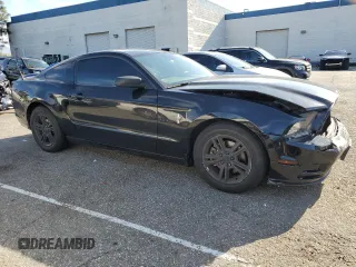 2014 Ford Mustang V6 with VIN 1ZVBP8AM9E5254818, listed as a Copart auction lot 49881225 with 149,665 mi miles and Salvage Title. Bid and sale history available at DreamBid. Image 4.