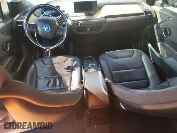 2014 BMW i3 with VIN WBY1Z4C51EV276642, listed as a Copart auction lot 52571115 with 112,178 mi miles and Salvage title. Bid and sale history available at DreamBid. Image 8.
