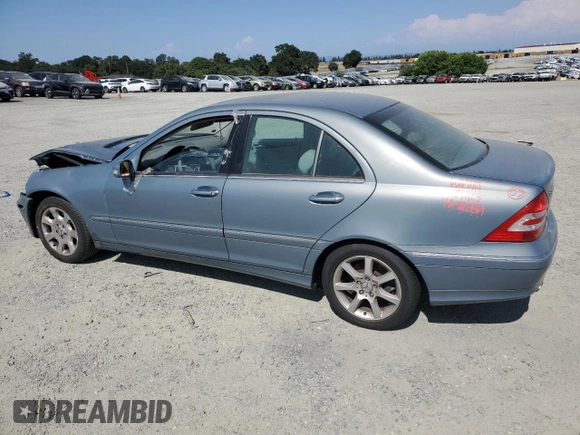 2007 Mercedes-Benz C z VIN WDBRF54J47A928869, wystawiony jako Copart lot #59620155 z przebiegiem 177 186 mil mil oraz Szkoda całkowita • Salvage title. Historia ofert i sprzedaży dostępna na DreamBid. Obrazek 2.