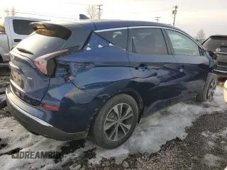 2020 Nissan Murano S with VIN 5N1AZ2AS8LN109086, listed as a Copart auction lot 48361675 with 63,004 mi miles and Salvage Title. Bid and sale history available at DreamBid. Image 3.