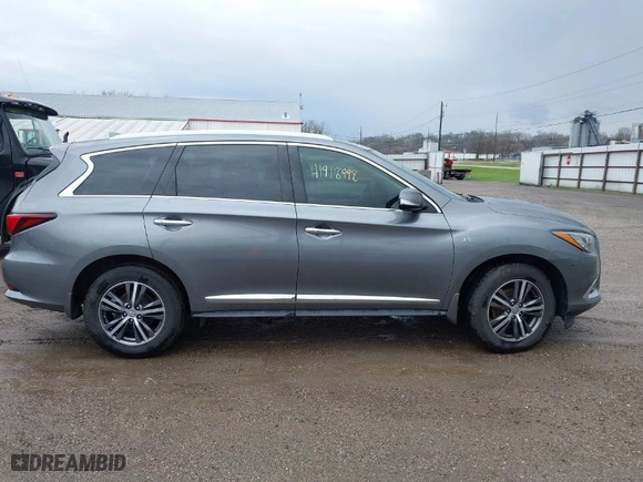 2017 Infiniti QX60 with VIN 5N1DL0MM2HC559593, listed as a IAAI auction lot 41918998 with NaN miles. Bid and sale history available at carsss.com. Image 13.