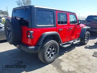 2022 Jeep Wrangler Unlimited Rubicon с VIN 1C4HJXFN5NW129979, выставлен на аукционе IAAI как лот 41725512 с пробегом 36 578 миль миль и . История ставок и продаж доступна на DreamBid. Изображение 4.