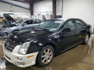 2008 Cadillac STS AWD w/1SB with VIN 1G6DD67V980140265, listed as a Copart auction lot 43191845 with 82,935 mi miles and Salvage Title. Bid and sale history available at carsss.com. Image 1.