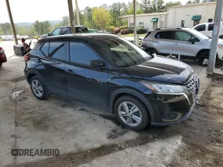 2023 Nissan Kicks S with VIN 3N1CP5BV7PL505032, listed as a Copart auction lot 52520275 with 53,877 mi miles and Salvage Title. Bid and sale history available at DreamBid. Image 4.