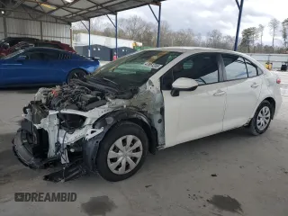 2020 Toyota Corolla L with VIN 5YFDPRAE6LP112520, listed as a Copart auction lot 47951235 with 105,079 mi miles and Salvage Title. Bid and sale history available at carsss.com. Image 1.