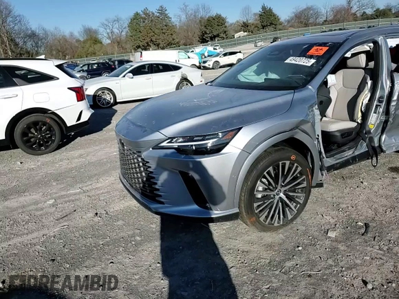 2025 Lexus RX 350h with VIN 2T2BBMCA2SC070683, listed as a Copart auction lot 49420725 with 2,218 mi miles and Salvage title. Bid and sale history available at DreamBid. Image 11.