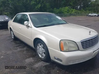 2003 Cadillac DeVille z VIN 1G6KD54Y03U182728, wystawiony jako IAAI lot #42080577 z przebiegiem 193 152 mil mil oraz . Historia ofert i sprzedaży dostępna na DreamBid. Obrazek 1.