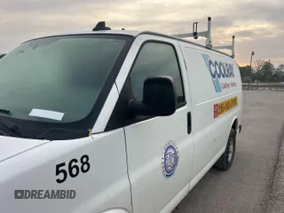 2022 Chevrolet Express Cargo with VIN 1GCWGAFP1N1185077, listed as a IAAI auction lot 42621028 with 85,739 mi miles and . Bid and sale history available at DreamBid. Image 18.