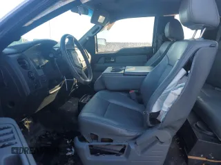 2014 Ford F-150 XL with VIN 1FTFX1ET7EFA48842, listed as a Copart auction lot 46008955 with 91,027 mi miles and Salvage Title. Bid and sale history available at carsss.com. Image 7.