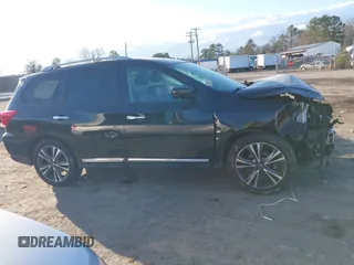 2020 Nissan Pathfinder Platinum with VIN 5N1DR2DM6LC627624, listed as a IAAI auction lot 41216996 with 114,720 mi miles. Bid and sale history available at carsss.com. Image 13.