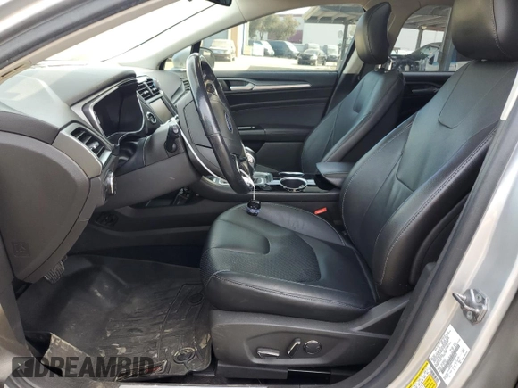 2013 Ford Fusion Titanium Hybrid with VIN 3FA6P0RU9DR303852, listed as a Copart auction lot 50652425 with 98,504 mi miles and Salvage Title. Bid and sale history available at DreamBid. Image 7.
