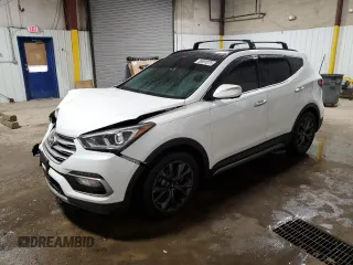 2018 Hyundai Santa Fe Ultimate z VIN 5XYZW4LA9JG535485, wystawiony jako Copart lot #50891075 z przebiegiem 106 813 mil mil oraz Szkoda całkowita • Salvage title. Historia ofert i sprzedaży dostępna na DreamBid. Obrazek 1.
