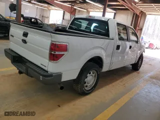 2013 Ford F-150 XL with VIN 1FTFW1CF6DFC21460, listed as a Copart auction lot 50987365 with 10,833 mi miles and Salvage Title. Bid and sale history available at carsss.com. Image 3.