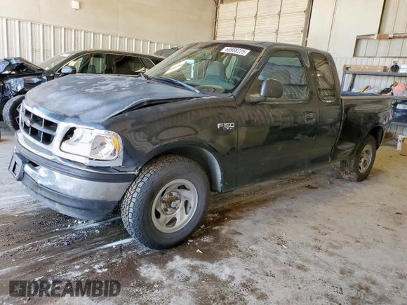 1998 Ford F-150 XL with VIN 1FTZX0725WKB83760, listed as a Copart auction lot 60988225 with 243,361 mi miles and Salvage title. Bid and sale history available at DreamBid. Image 1.