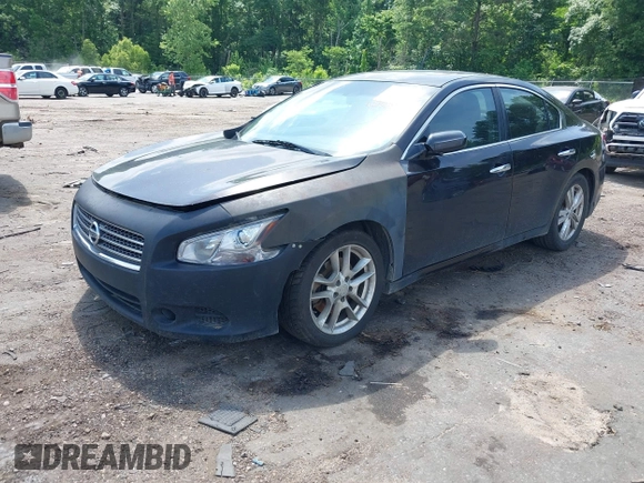 2011 Nissan Maxima SV with VIN 1N4AA5AP5BC841586, listed as a IAAI auction lot 42162383 with 412,977 mi miles and . Bid and sale history available at DreamBid. Image 2.