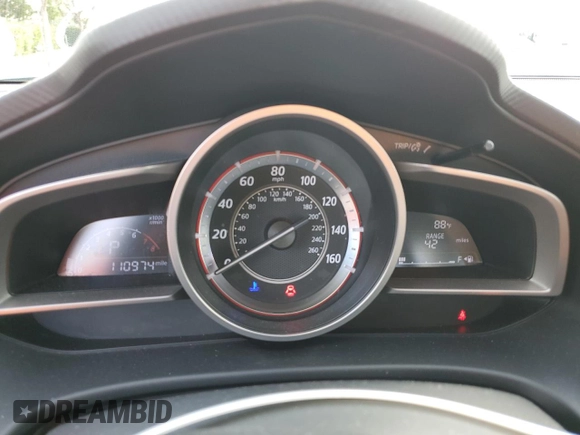 2016 Mazda 3 i Sport with VIN JM1BM1T78G1296594, listed as a Copart auction lot 51277025 with 110,974 mi miles and Non Repairable. Bid and sale history available at DreamBid. Image 9.