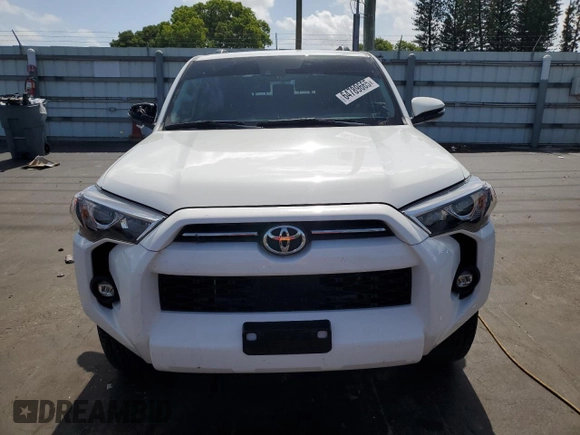 2023 Toyota 4Runner SR5 Premium with VIN JTENU5JR5P6156784, listed as a Copart auction lot 64789665 with 25,366 mi miles and Salvage title. Bid and sale history available at DreamBid. Image 5.