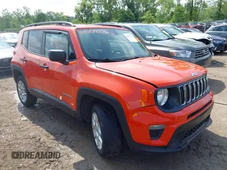 2019 Jeep Renegade Sport with VIN ZACNJBAB6KPJ95837, listed as a IAAI auction lot 42509276 with 175,699 mi miles and . Bid and sale history available at DreamBid. Image 1.