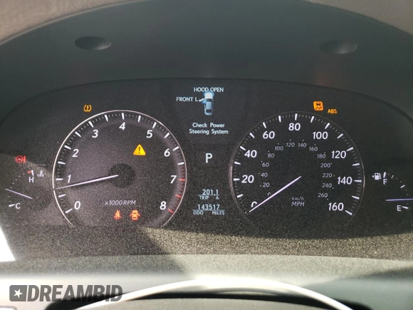 2007 Lexus LS 460 z VIN JTHBL46F175034690, wystawiony jako Copart lot #58154305 z przebiegiem 143 517 mil mil oraz Szkoda całkowita • Salvage title. Historia ofert i sprzedaży dostępna na DreamBid. Obrazek 9.