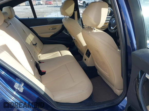2017 BMW 3 Series 330i xDrive with VIN WBA8D9G35HNU65462, listed as a IAAI auction lot 41696854 with 60,108 mi miles. Bid and sale history available at carsss.com. Image 8.