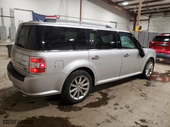 2017 Ford Flex Limited with VIN 2FMHK6D86HBA14099, listed as a Copart auction lot 45728985 with 79,816 mi miles and Salvage Title. Bid and sale history available at carsss.com. Image 3.
