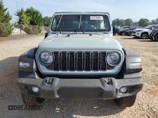 2024 Jeep Wrangler Sport with VIN 1C4PJXKN1RW323707, listed as a Copart auction lot 72608524 with 1,613 mi miles and Salvage title. Bid and sale history available at DreamBid. Image 5.