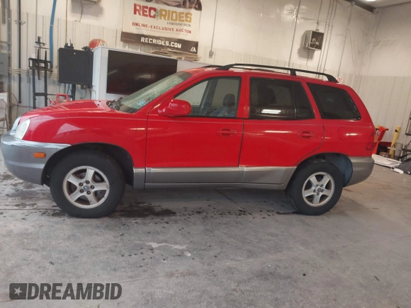 2003 Hyundai Santa Fe with VIN KM8SB12B83U510161, listed as a IAAI auction lot 42004585 with 98,106 mi miles. Bid and sale history available at carsss.com. Image 14.