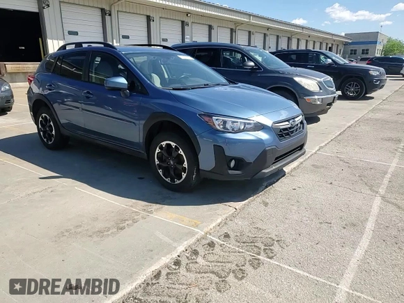 2021 Subaru Crosstrek Premium with VIN JF2GTAPC7MH668835, listed as a Copart auction lot 58157875 with 39,645 mi miles and Salvage title. Bid and sale history available at DreamBid. Image 14.