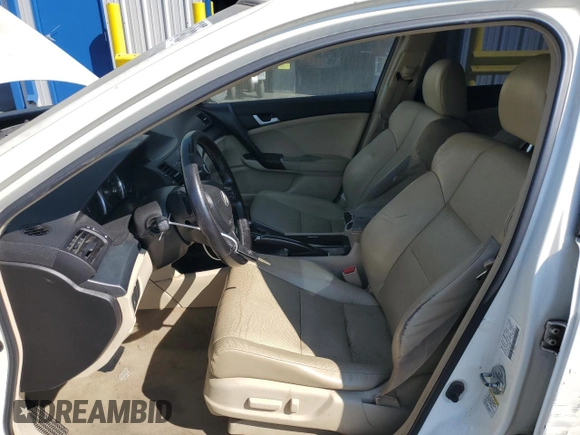 2011 Acura TSX with VIN JH4CU2F60BC009869, listed as a Copart auction lot 64695465 with 146,486 mi miles and Salvage title. Bid and sale history available at DreamBid. Image 7.