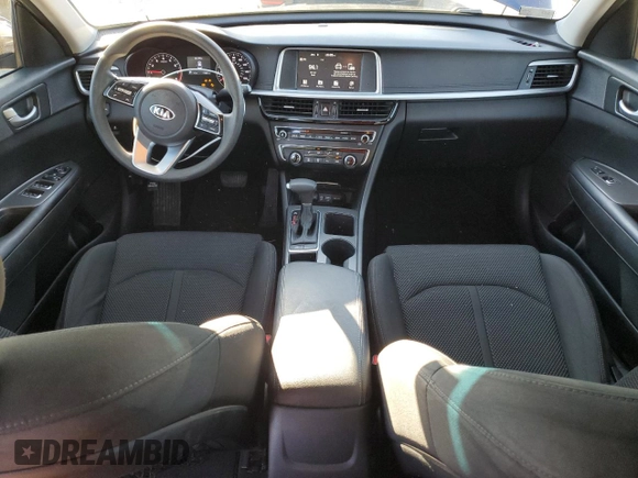 2019 Kia Optima LX with VIN 5XXGT4L36KG312828, listed as a Copart auction lot 41374215 with 71,801 mi miles and Salvage Title. Bid and sale history available at carsss.com. Image 8.