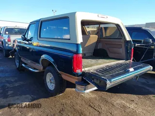 1994 Ford Bronco Custom with VIN 1FMEU15H7RLA10742, listed as a IAAI auction lot 41395473 with 122,604 mi miles and . Bid and sale history available at DreamBid. Image 3.