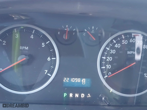 2009 Dodge Ram 1500 ST with VIN 1D3HB16K69J525333, listed as a IAAI auction lot 41281714 with 221,098 mi miles. Bid and sale history available at carsss.com. Image 7.
