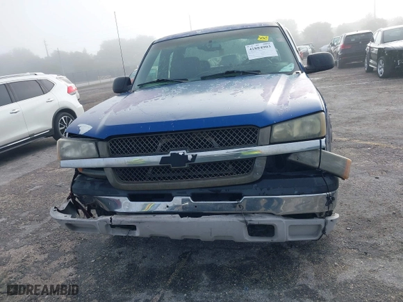 2003 Chevrolet Silverado 1500 LS with VIN 2GCEC19V031125512, listed as a IAAI auction lot 41884903 with 1 mi miles. Bid and sale history available at carsss.com. Image 6.