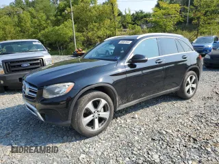 2017 Mercedes-Benz GLC with VIN WDC0G4JB9HF129148, listed as a Copart auction lot 65067344 with 114,156 mi miles and Salvage Title. Bid and sale history available at carsss.com. Image 1.