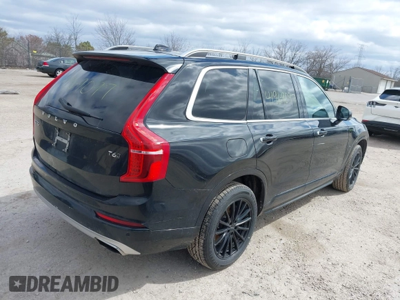 2017 Volvo XC90 Momentum with VIN YV4A22PK1H1133452, listed as a IAAI auction lot 41969097 with 160,904 mi miles. Bid and sale history available at carsss.com. Image 4.