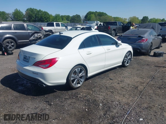 2016 Mercedes-Benz CLA 250 with VIN WDDSJ4EB3GN325073, listed as a IAAI auction lot 42041676 with 83,987 mi miles and . Bid and sale history available at DreamBid. Image 4.
