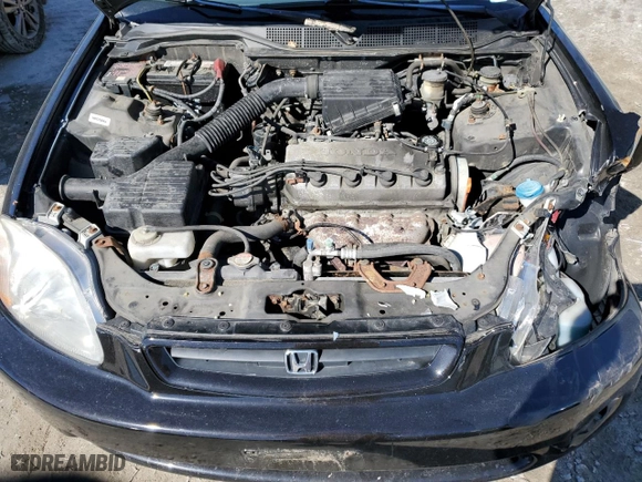 1996 Honda Civic DX with VIN 2HGEJ6344TH117621, listed as a Copart auction lot 44725965 with 122,814 mi miles and Clean Title. Bid and sale history available at carsss.com. Image 11.