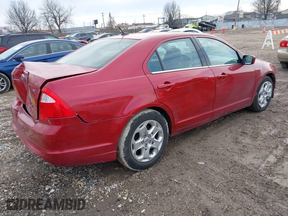 2010 Ford Fusion SE with VIN 3FAHP0HA3AR222387, listed as a IAAI auction lot 41652839 with 94,216 mi miles. Bid and sale history available at carsss.com. Image 4.