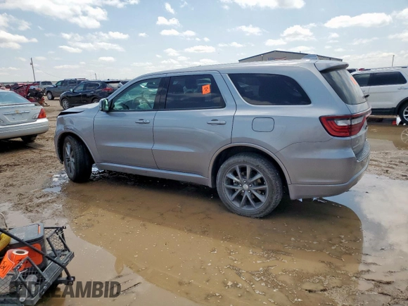 2017 Dodge Durango GT z VIN 1C4RDJDG8HC724988, wystawiony jako Copart lot #58595775 z przebiegiem 95 383 mil mil oraz Szkoda całkowita • Salvage title. Historia ofert i sprzedaży dostępna na DreamBid. Obrazek 2.