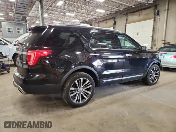 2017 Ford Explorer Platinum с VIN 1FM5K8HT6HGB06710, выставлен на аукционе Copart как лот 59512775 с пробегом 143 459 миль миль и Списание • Salvage title. История ставок и продаж доступна на DreamBid. Изображение 3.