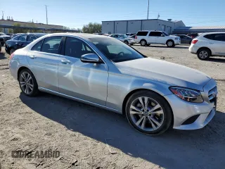 2020 Mercedes-Benz C C 300 with VIN W1KWF8DB2LR596267, listed as a Copart auction lot 86908154 with 48,382 mi miles and Salvage Title. Bid and sale history available at carsss.com. Image 4.